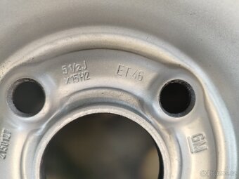 Disky na Opel 4x100 ET46 5,5Jx15" 56,1 - sada 4ks - 7
