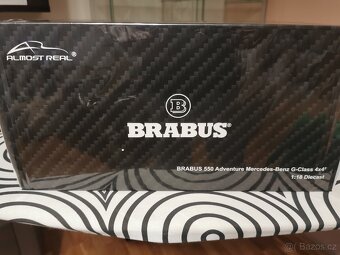 Model auto mercedes benz G brabus 1:18 almost real - 7