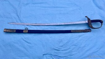 Šavle RU úřednická zlacená v ohni - 7