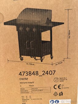 Plynový gril Memphis - 7