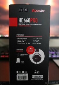 Studiová sluchátka Superlux HD660 Pro - 7