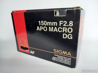 Sigma 150 mm f/2,8 APO EX DG Macro HSM pro Nikon - 7