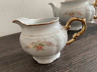 Čajová souprava Marie Louise karlovarský porcelán Thun - 7