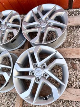 5x114,3 R16 originál alu disky Hyundai Tucson - senzory TOP - 7