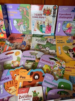 Kouzelné čtení knihy, zvířátka, betlém, kalendář, albi tužka - 7