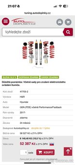 H&R sportovni podvozek Twin Tube Hyundai iON (PDE) - 7
