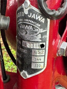 Jawa Perak 350 Typ 18 1952 - 7
