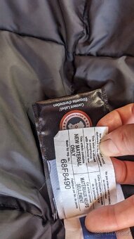 Péřová bunda kabát.panske M - 7