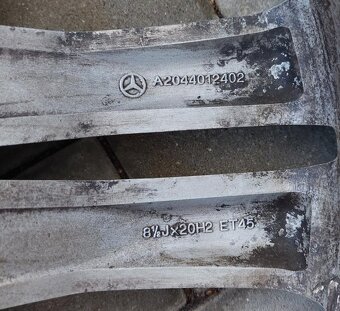 Mercedes Benz alu kola - 7