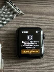 Apple watch series 3 38 mm + řemínky, ochrana hodinek - 7