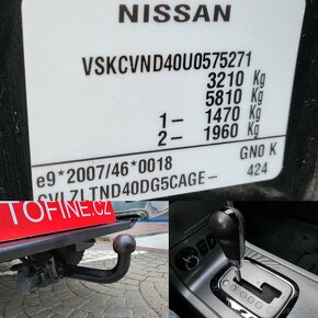NISSAN NAVARA 2,5 DCi DOUBLECAB AUTOMAT 4x4 2015 173tkm - 7