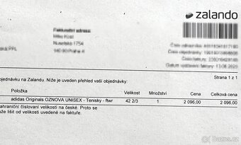 Tenisky Adidas Oznova Sneakersy Pánské Bílé GX4505, 42 2/3 - 7