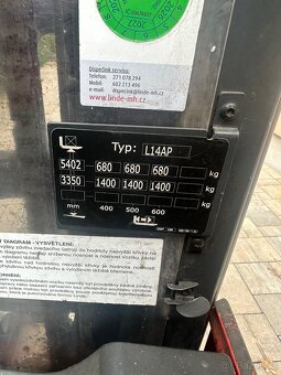 Linde L14AP rok 2020 - 7