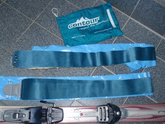 SUPER DÁMSKÉ SKIALPY LYŽE ROSSIGNOL BANDIT 154 CM+SKINY - 7