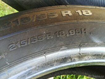 215/55/18 letni pneu CONTINENTAL a KUMHO 215 55 18 - 7