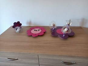 Hodiny, stropní svítidlo, lampa - 7