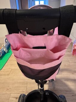Prodám tříkolku Kinderkraft ASTON – růžová Rose Pink - 7