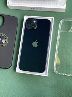 K PRODEJI: JAK NOVÝ Apple Iphone 13 256GB Midnight - 7