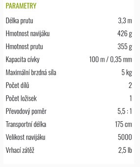 Rybářské pruty - 7