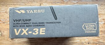 Yaesu VX-3E, TOP stav, komplet baleni - 7