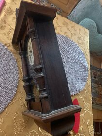 Prodám  starožitné nástěnné hodiny Junghans - 7