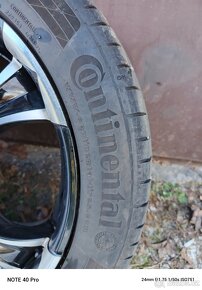 Prodám ALU kola CARMANI -- Koncern VW --245/45 R17 8Jx17 ET - 7