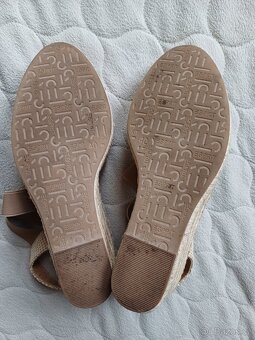 Espadrilky na klínku Esprit - vel. 39 - 7