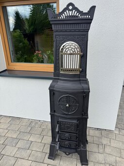 Norská litinová kamna - 7