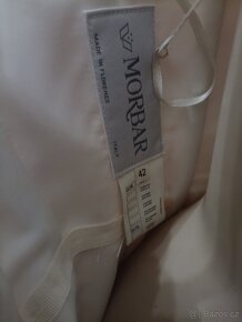 Nové společenské svatební hedvábné šaty maturitní ples - 7