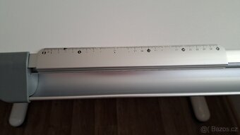 Dětský rostoucí psací stůl VITRO bílo-šedý - 7