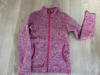 5x Mikina dívčí funkční, flísová, pletená 140-146-152 - 7