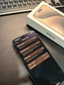 Apple iPhone 15 Pro Max 256GB, přírodní titan - 7