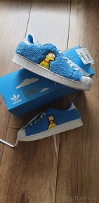 Dětské tenisky Adidas Superstar Marge Simpson - 7