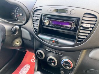 Hyundai i10, 1,1i(51kW), nová STK do 04/2027, nízký nájezd - 7