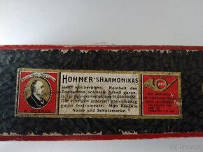 Prodám foukací harmoniku Hohner Chromonika II - 7