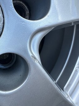 Alu kola 5x114,3 zánovní pneu 225/60r17 - 7
