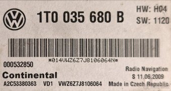 VW RNS510 1T0035680B aktualizované - 7