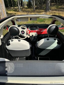 FIAT 500C 1,2i, 24 000 km, KORÁLOVÉ - 7