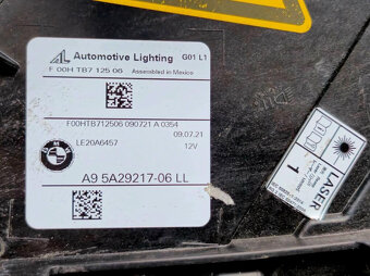 BMW LASER SVĚTLOMET - 7