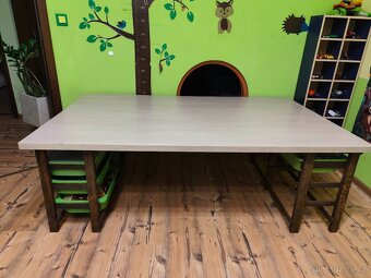 Stůl na Lego pro ikea boxy - 7