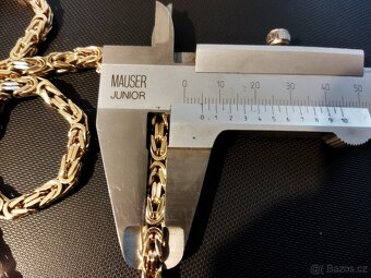 Zlatý řetěz královský 102.3 g - 7