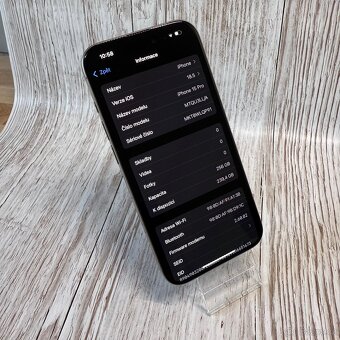 iPhone 15 Pro 256GB, nature, 98% baterie, eSIM (rok záruka) - 7