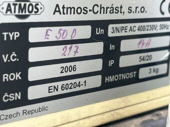 Šroubový kompresor Atmos ALBERT E.50 - 7