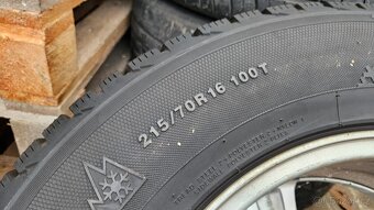 Zánovní Zimní Sada Alu 5x114.3 215/70 R16 Hyundai - 7