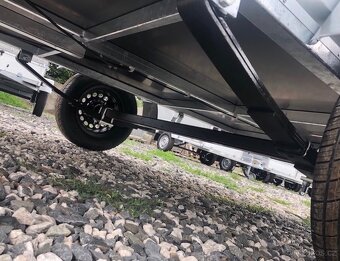 Přívěsný vozík 265x145cm, plachta, 750kg, 130km/h - 7