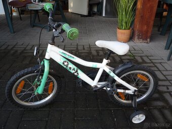 Dětské kolo Genesis vel. 16, bílo zelené - 7