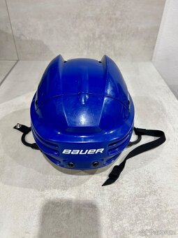 ✅ HOKEJOVÁ PRILBA BAUER 4500 - BLUE - SIZE = M veľkosť M ✅ - 7