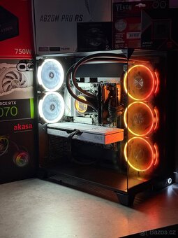 Herní PC Ryzen 9600X / RTX5070 / 2TB nvme s 32GB / DPH - 7
