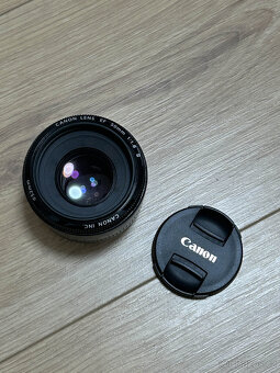 Canon EOS 650D + EF-S 18-55mm IS II a EF 50mm f/1.8 II - 7
