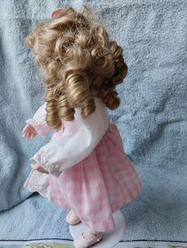 Stará značená porcelánová panenka - 7